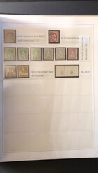 1907-1970: ziemlich komplett, teils mehrfach in 2 Vordruckalben, ...