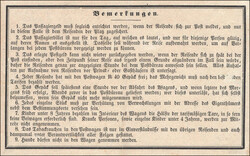 ZÜRICH-BREMGARTEN, 1 Platz, Preis 1 Franken 8 Batzen, 1845