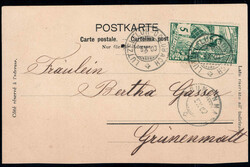 SIGNAU, sw Foto-AK, 1900