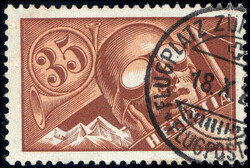 35Rp. braun, FLUGPLATZ ZÜRICH