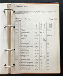 ANDRES-EMMENEGGER, Abstempelungswerk, 8 BändeAutomatically generated ...