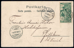 JSENFLUH, 3 Bilder, Litho, 1900