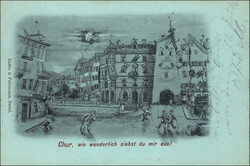 CHUR, wie wunderlich siehst du mir aus, 1903