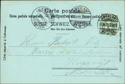 CHUR, wie wunderlich siehst du mir aus, 1903