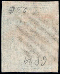 LUZERNER RAUTE, feinst auf 3-seitig breitrandiger Marke, SBPV Att ...