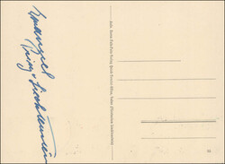 LIECHTENSTEIN: 1953: Pfadfinder, komplette Serie auf passender Karte