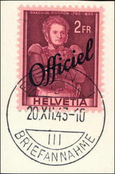 DOPPELPRÄGUNG, sauber gestempelt