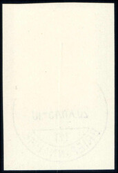 DOPPELPRÄGUNG, sauber gestempelt