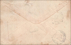 1871: Bourbaki-Armee, Brief ab FRIBOURG nach DRÔME, Mängel, SBPV ...