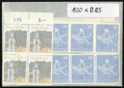 7999: Schweiz - Lot Nominale