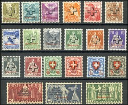 5660: 瑞士Official Stamp for War Economy