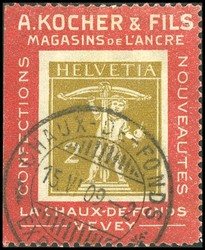 5712: Switzerland Kocher stamps