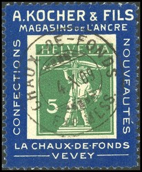 5712: Switzerland Kocher stamps