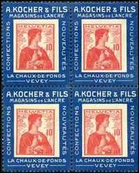 5712: Switzerland Kocher stamps