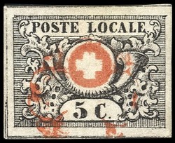 5655080: Schweiz Übergangszeit, Waadt, Neuenburg, Winterthur