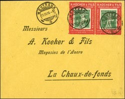 5712: Switzerland Kocher stamps