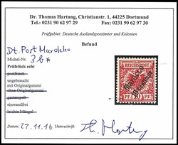 10 Centimos auf 10 Pfennig Krone/Adler, ungebraucht, tadellos, ...