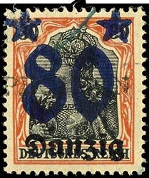 5 auf 30 Pfennig bis 80 auf 30 Pfennig Germania, ungebrauchte Marken, ...