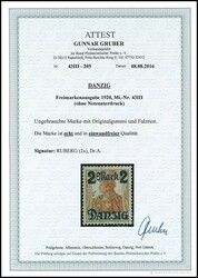 2 Mark auf 35 Pfennig Germania, Abart "ohne Netzunterdruck", ...