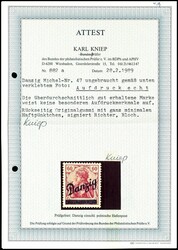60 Pfennig bis 2 Mark Großer Innendienst, kompletter Satz mit drei ...