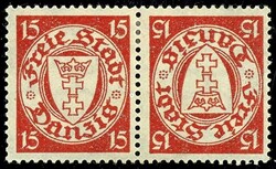 Kleines Lot 5, 10 und 15 Pfennig, MiNr. 193K, 196K und 214K, ...