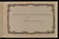 1930, Telegramm Marienkirche (links) Krantor (rechts) in barocker ...