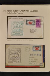 1939-1953, Hubschrauber Flugpost, 20 frühe Belege diverser Länder, ...