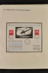 1939-1953, Hubschrauber Flugpost, 20 frühe Belege diverser Länder, ...