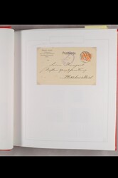 1920, Sammlung mit einigen Markenausgaben und vor allem Briefen und ...
