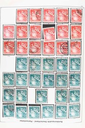 1949-2016, Sammlung vieler hundert Werte mit Abarten und ...