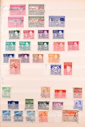 1945-1967, sauber gestempelte Nachkriegsammlung mit vielen guten ...