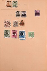 1918-1962, interessante Nachlassammlung auf alten Blanco-Blättern, ...