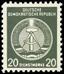 723: Propaganda Post after 1945 - Official stamps