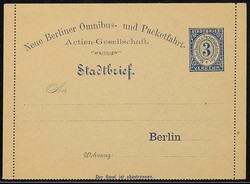 140: Deutsches Reich Stadtpost