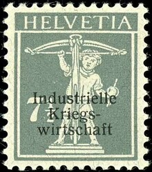 5660: Switzerland Official Stamp for War Economy