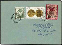Untergrundausgabe 1982, Nr. 2792 mit Aufdruck eines schwarzen Adlers ...
