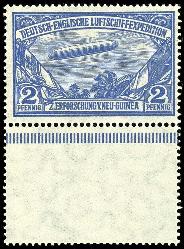 2 Pfennig dunkellilaultramarin, private Spenden- bzw. Werbemarke für ...