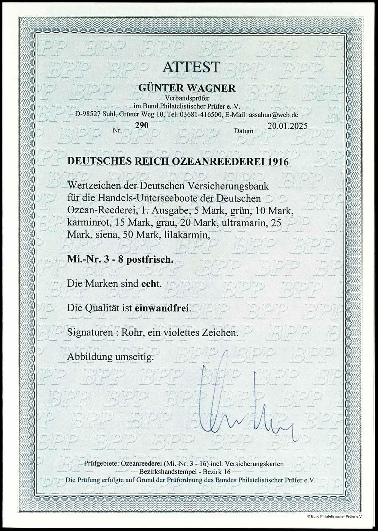 Image 1 for lot number 2370 for Dr. Reinhard Fischer 202nd Auction