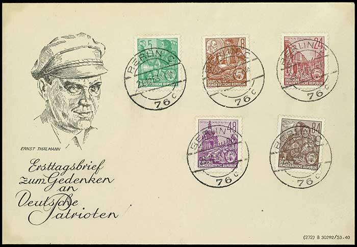 5 Pfennig, 8 Pfennig, 24 Pfennig, 48 Pfennig und 84 Pfennig ...