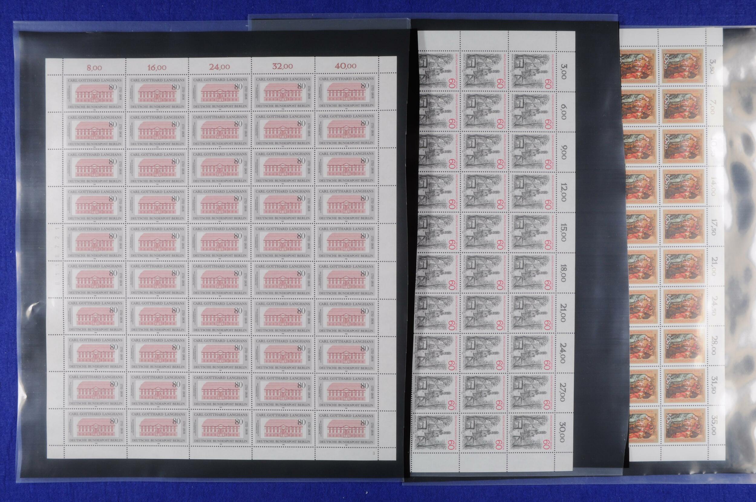 1982, complete year of all stamps issues in complete mint never ...