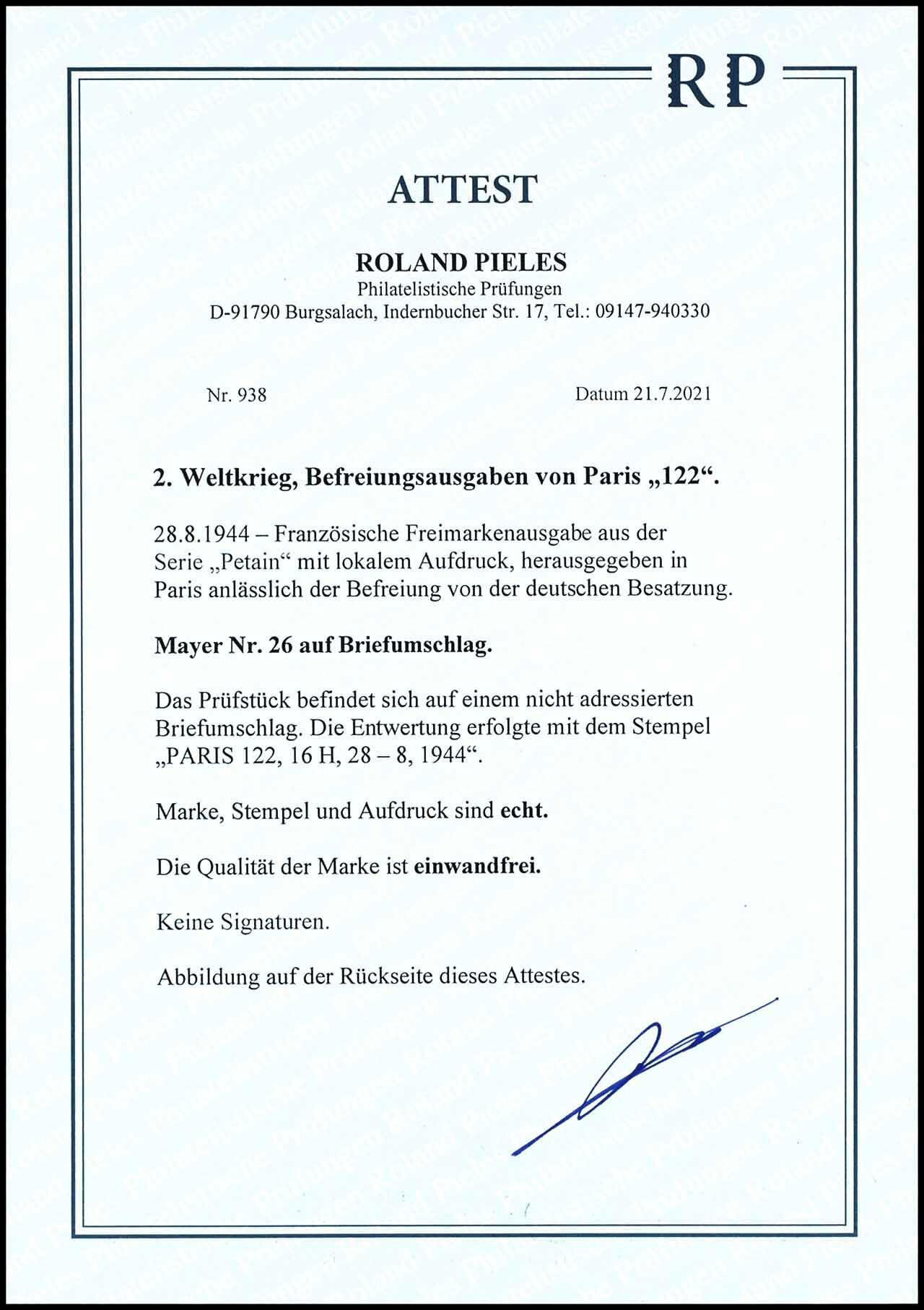 Image 1 for lot number 4203 for Dr. Reinhard Fischer 202. Auktion