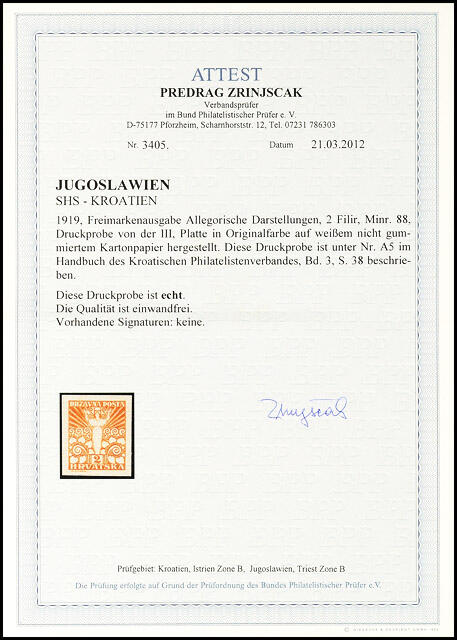 Image 1 for lot number 4239 for Dr. Reinhard Fischer 202nd Auction