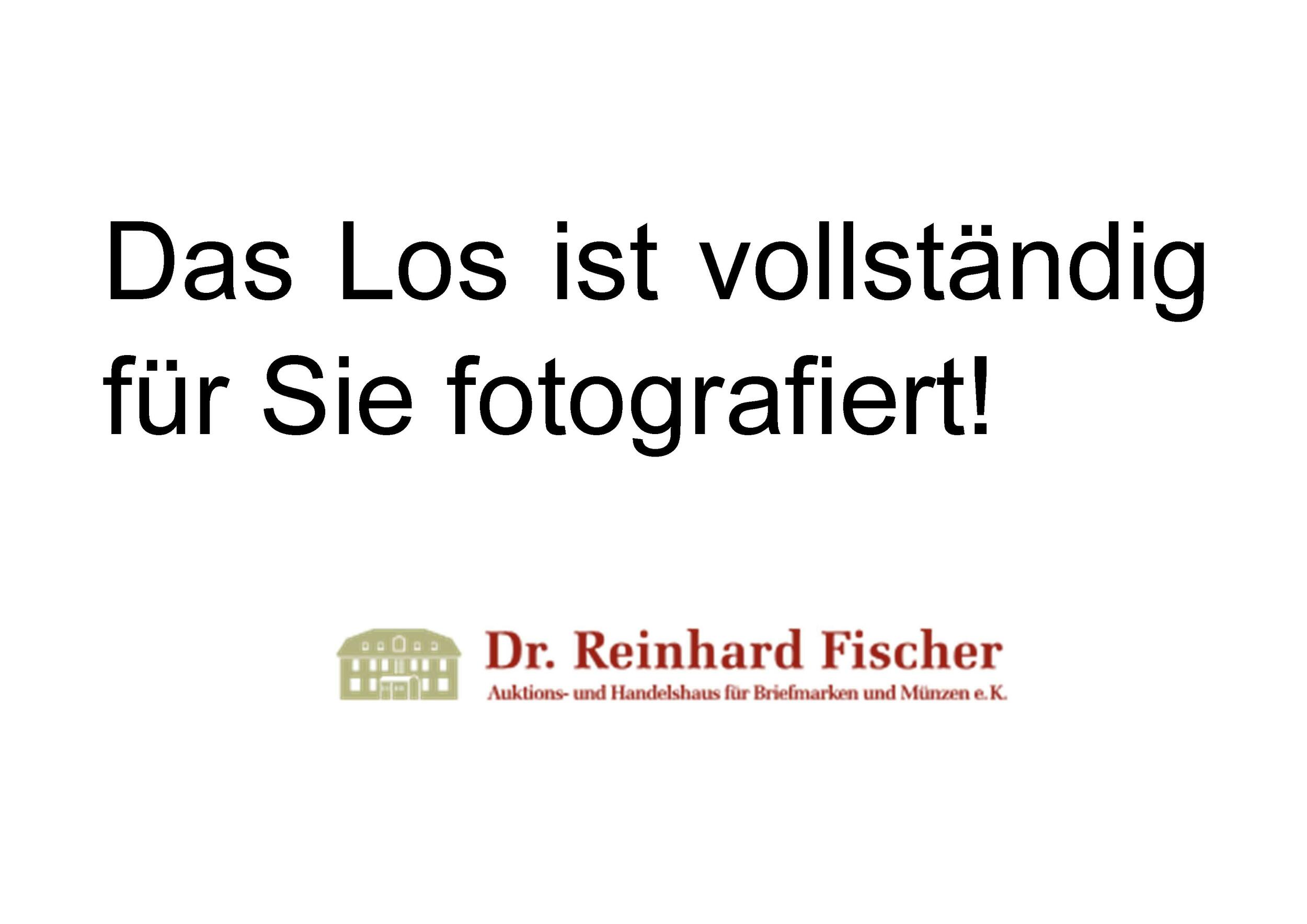 Image 17 for lot number 4873 for Dr. Reinhard Fischer 202. Auktion