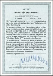 2 Pfennig dunkellilaultramarin, private Spenden- bzw. Werbemarke für ...