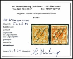 25 Pfennig Krone/Adler mit schwarzem Bdr.-Aufdruck ...