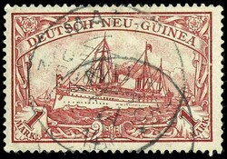 165: Colonies allemandes – Nouvelle-Guinée - Cancellations and seals