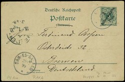 175: German East Africa - Postal stationery