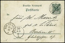 175: German East Africa - Postal stationery
