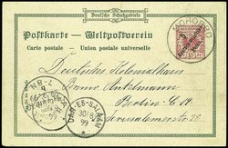 175: Deutsche Kolonien Ostafrika - Privatganzsachen