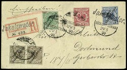 184: ドイツ帝国植民地・南西アフリカ・切手前代